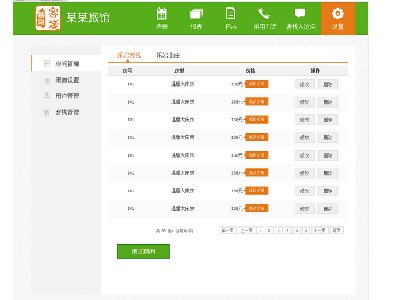 （50元）某某旅馆6页面带注册页带psd旅游酒店管理主题(1/6)