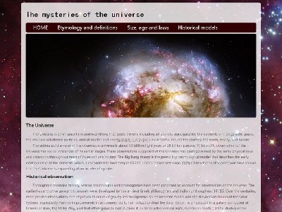 宇宙的奥秘 4页面 The mysteries of the universe 外文版英文版 科普百科知识分享网站（30