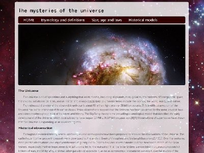宇宙的奥秘 10页面 The mysteries of the universe 外文版英文版 科普百科知识分享网站（7
