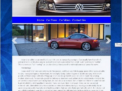 Car 汽车介绍主题4页面带视频带轮播英文版本（30元）