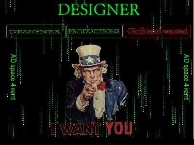 DESINGER 艺术设计主题 留学生英文学生网页5页面带psd简单网页（30元）个人