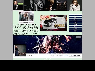 （60元）明星网页8页面带音乐