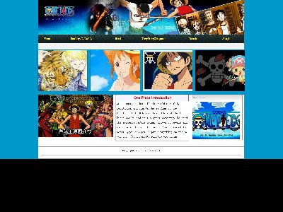 （50元）海贼王5页面模板图片放大特效动漫