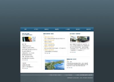 50元  温州广厦公司6页面带flash