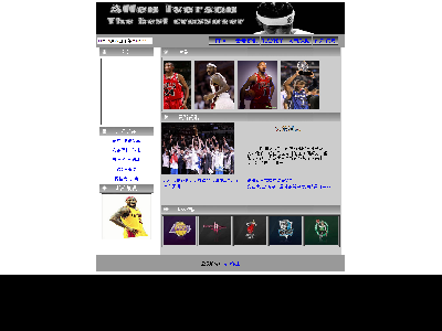 192NBA新篮球单页面带flash图片滚动（30元）体育