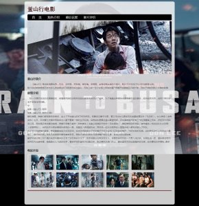 107demo电影釜山行4页面带音乐（50元）