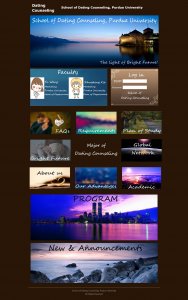 Dating Counseling 单页面 外文英文版本 带背景音乐 简单效果2（30元）