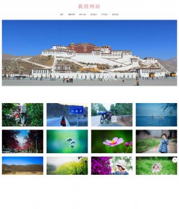 15xiaohai摄影网站  21个页面带特效 轮播 下拉式  100元