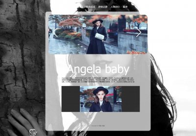 z008Angelababy明星7页面带特效带轮播（80元）