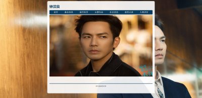 z063明星钟汉良7页面带轮播特效（60元）